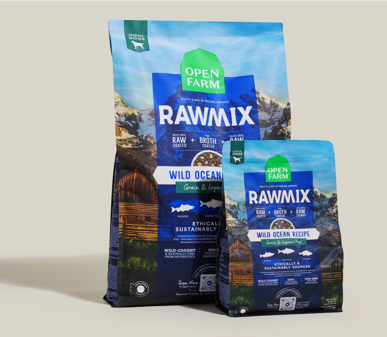 Ocean Feast Unleashed RawMix: Grain-Free Goodness Your Dog Craves! Taste the Wild!