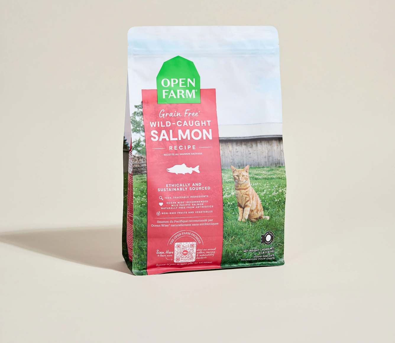 Ocean Feast: Wild Salmon Grain-Free Cat Kibble, Purrfectly Delicious & Healthy!