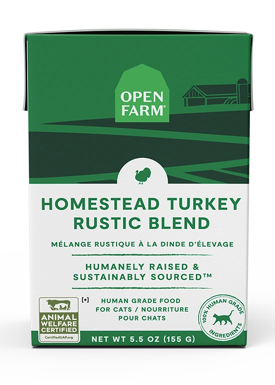 Rustic Turkey Feast: Homestead Blend for Your Feline Friend! A Taste of Country, Purrfectly Delicious!